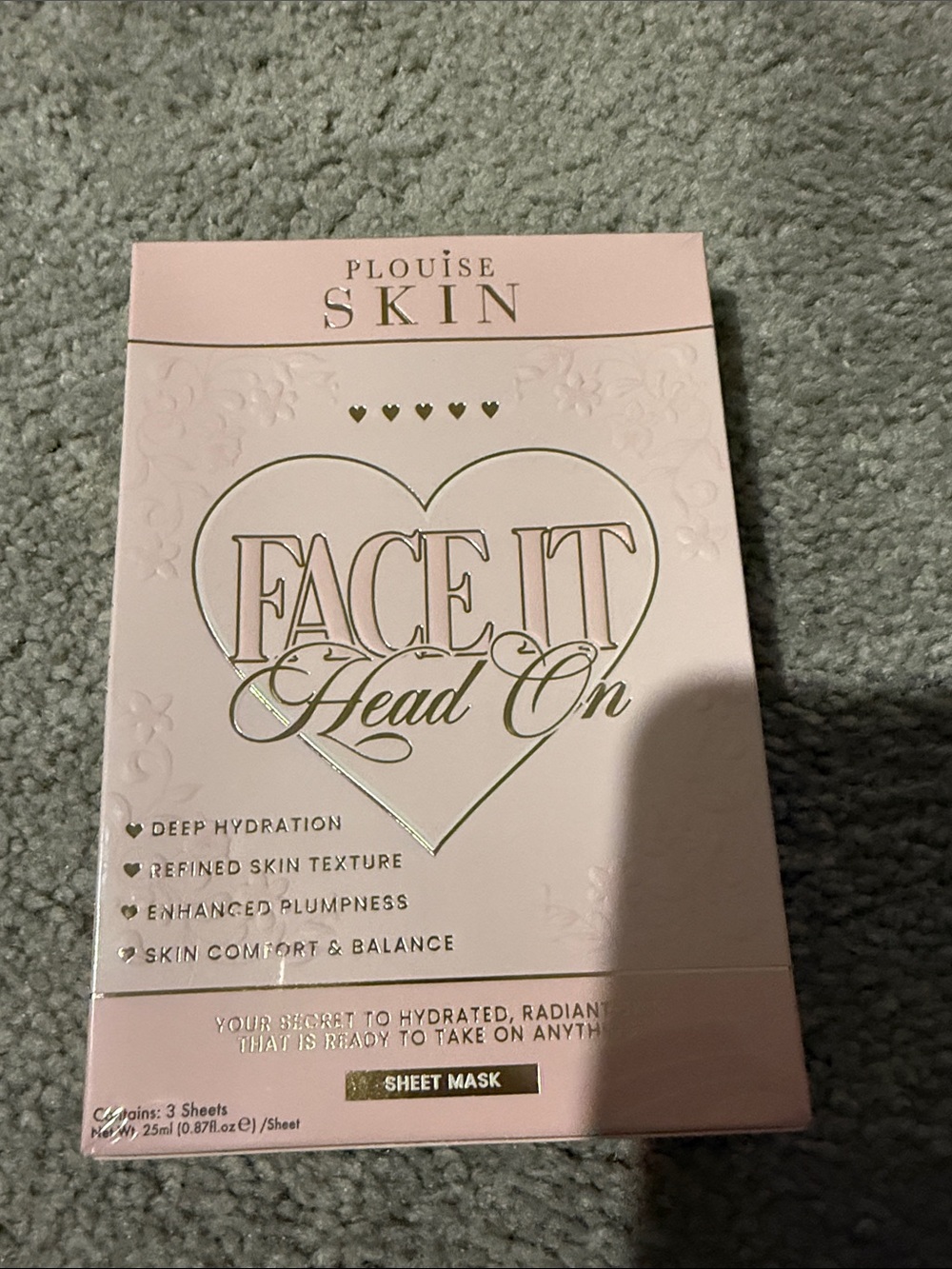 P.Louise Face It Head On Sheet Mask
